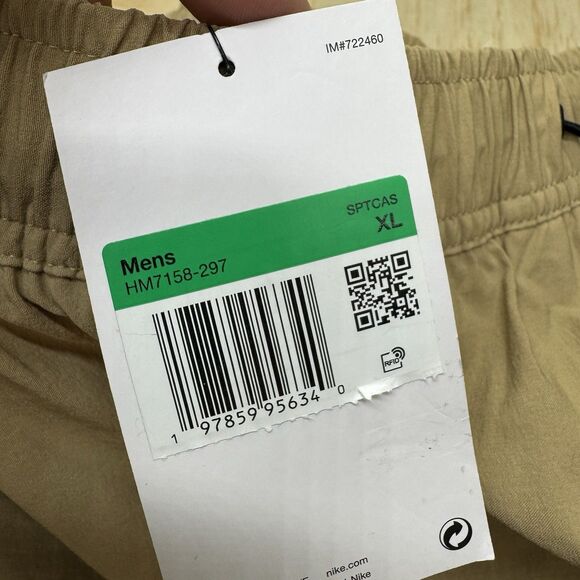 NEW Nike Tech Pack Woven Parachute Joggers Khaki Baggy Mens XL HM7158-297 - Picture 7 of 15